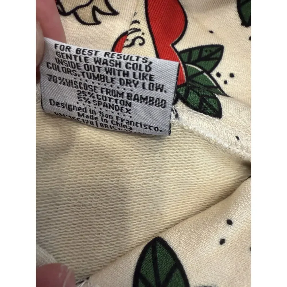Bums And Roses Mama's Boy 2 Piece Hoodie Jogger Set 5/6 NEW